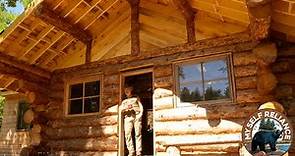 A Cabin in the Woods, Roof, Windows | Building an Off Grid Log Cabin ...