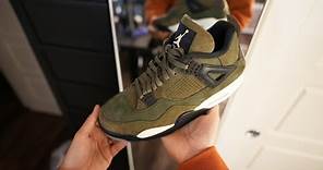 Air Jordan 4 Craft SE Olive Review, Unboxing & On Feet