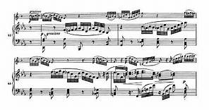 Johannes Brahms - Clarinet Sonata in E flat major, Op 120 No 2 (score)