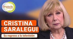 Cristina Saralegui regresa a la TV para aclarar cómo está de salud a sus 76 años | Despierta América