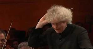 Sir Simon Rattle conducts Hans Abrahamsens Double Concerto - Carolin Widmann/Tanja Zapolski