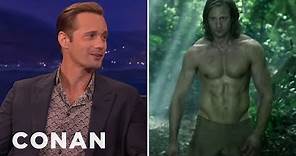 Alexander Skarsgard's Insane Diet To Get Jacked As Tarzan | CONAN on TBS