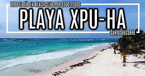 🏖PLAYA XPU-HA - Beach Club Serenity, TODO EL DÍA POR $500 PESOS Incluye TODOS LOS SERVICIOS y COMIDA