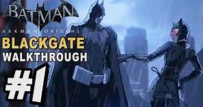 Batman Arkham Origins: Blackgate - Walkthrough Part 1 Intro & Gotham City