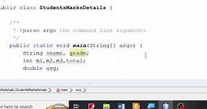 Mangalore University II BCA Java Lab Ex A1