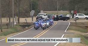 Brad Sullivan returns home for the holidays