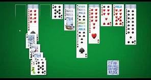 Microsoft Spider Solitaire - Intermediate (Two suits)