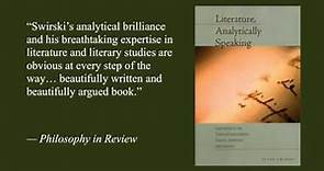 Peter Swirski - Literature, Analytically Speaking