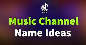 Music Channel Name Ideas For YouTube. Relaxing music channel name. Song Channel name. Meditation.