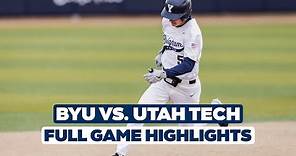 BYU vs UTAH TECH | FULL GAME HIGHLIGHTS | BYU Baseball