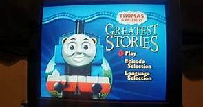 The Greatest Stories 2010 DVD Menu Walkthrough
