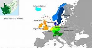 Germanic Languages | Word Comparison