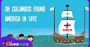 Columbus Day Lyric Video - The Kiboomers Preschool Songs & Nursery Rhymes for Holidays