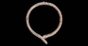 Rose gold Serpenti Viper Necklace with 0.41 ct Diamonds | Bulgari Official Store