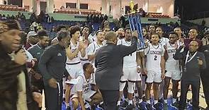 Virginia Union men's basketball celebrates Freedom Classic win