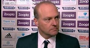 Pepe Mel on seeing the Albion fans 'boing boing' for the first time