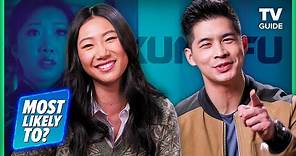 Kung Fu Cast Plays Most Likely To | Olivia Liang, Eddie Liu, Shannon Dang, Tony Chung