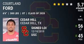 Courtland Ford 2020 Offensive Tackle USC