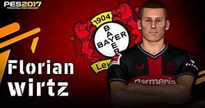 Florian Wirtz - Bayer 04 Leverkusen | Face + Stats | PES 2017 Season 2023/2024