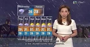 20160816 TVB PEARL [WEATHER REPORT] 7:55 A.M.