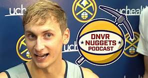 Hunter Tyson on his first Denver Nuggets' training camp