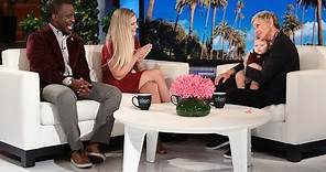 Ellen Chats with Single Mom Ashton Robinson and Her Professor Henry Musoma