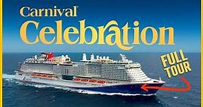 Take A Tour Of The BRAND NEW Carnival Celebration Cruise Ship