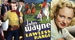 THE LAWLESS RANGE (1935) John Wayne, Sheila Bromley & Frank McGlynn Jr. | Drama, Western | B&W