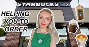 ENTIRE Starbucks Menu EXPLAINED by a BARISTA | What To Order At Starbucks