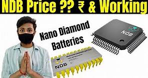 Nano Diamond Battery Price | How Nano Diamond Battery Works in hindi | Nano Diamond Battery Launched