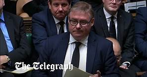 Mark Francois in tears as he pays tribute to Sir David Amess MP