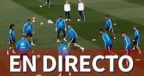 En directo, entrenamiento del Real Madrid | Diario AS