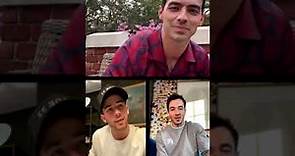"Selfish" Nick Jonas ft Jonas Brothers instagram live march 15th 2021
