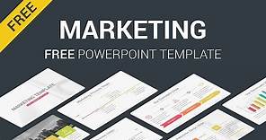 Marketing Free Download PowerPoint Template Slides - SlideSalad