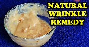 ANOTHER DIY ANTI AGING FACE MASK HOMEMADE | FOLLOW these NATURAL REMEDIES FOR WRINKLES ON FACE