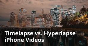 How To Record Epic Timelapse vs. Hyperlapse iPhone Videos
