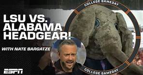 Lee Corso's headgear pick for LSU vs. Alabama with comedian Nate Bargatze | College GameDay