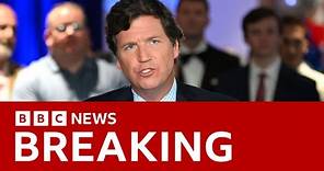 Tucker Carlson leaves Fox News - BBC News