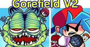 Friday Night Funkin' VS Gorefield V2 FULL WEEK + Ending (FNF Mod) (Garfield Gameboy'd/Creepypasta)