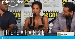 Dominique Tipper of The Expanse Show at SDCC 2019 Panel | Prime Video