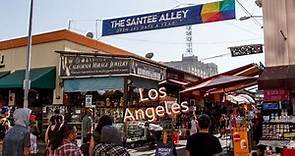 Que VENDEN en Los CALLEJONES | SANTEE ALLEY en Downtown Los Angeles, California