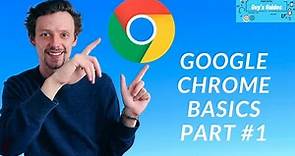 Guy's Guides for Seniors: Beginner basics of Google Chrome, the most popular web browser