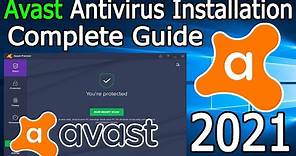 How to Install Avast Antivirus on Windows 10 [ 2021 Update ] Best Free Antivirus | Complete Guide