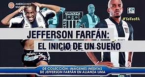 Imágenes inéditas | Jefferson Farfán en sus primeros años con Alianza Lima.