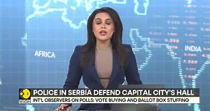 Serbia: Thousands protest in Belgrade, stones hurled at Belgrade City Hall | World News | WION