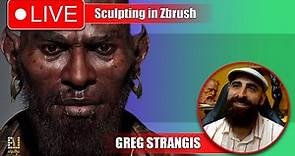 Live Sculpting & Armor Design: Crafting with Greg Strangis and Siamak in ZBrush!