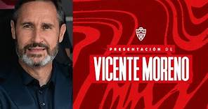 🎥 Presentación Vicente Moreno como entrenador de la UD Almería SAD
