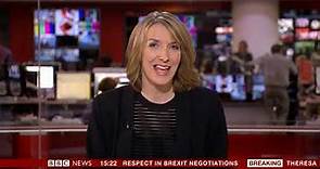 Rachel Schofield BBC News Channel HD Afternoon September 21st 2018