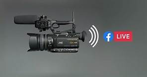 Streaming to Facebook Live with the JVC GY-HM250 camcorder