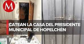 Policía catea domicilio de alcalde de Hopelchén por presunto secuestro en Campeche